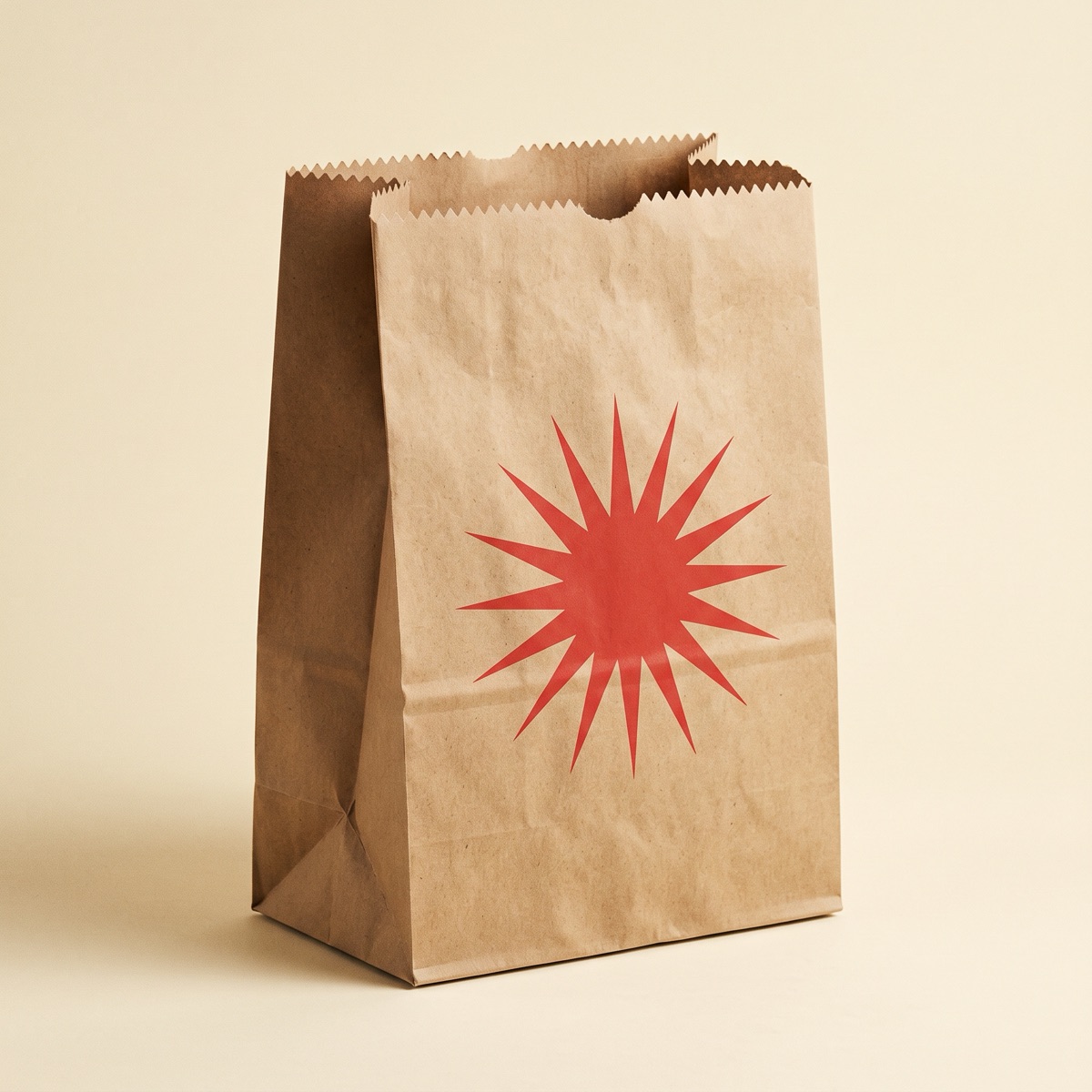 Kraft Paper Bags — custom printed by Wonderful Choice