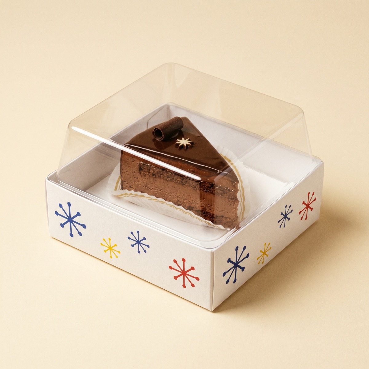 Mousse Cake Boxes — custom printed by Wonderful Choice