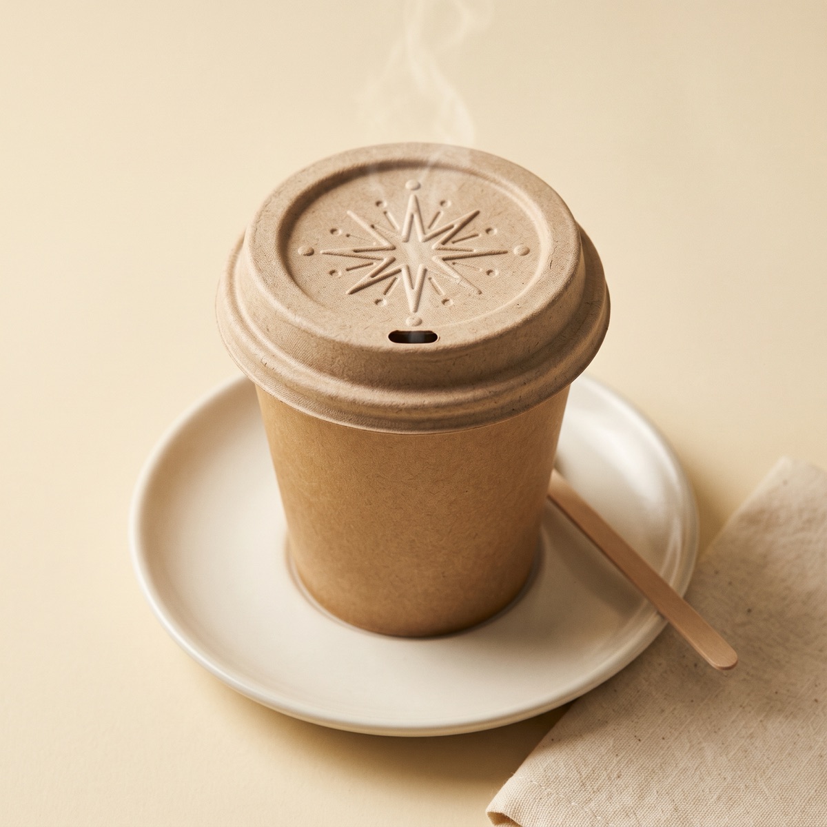 Paper Lids — custom printed by Wonderful Choice