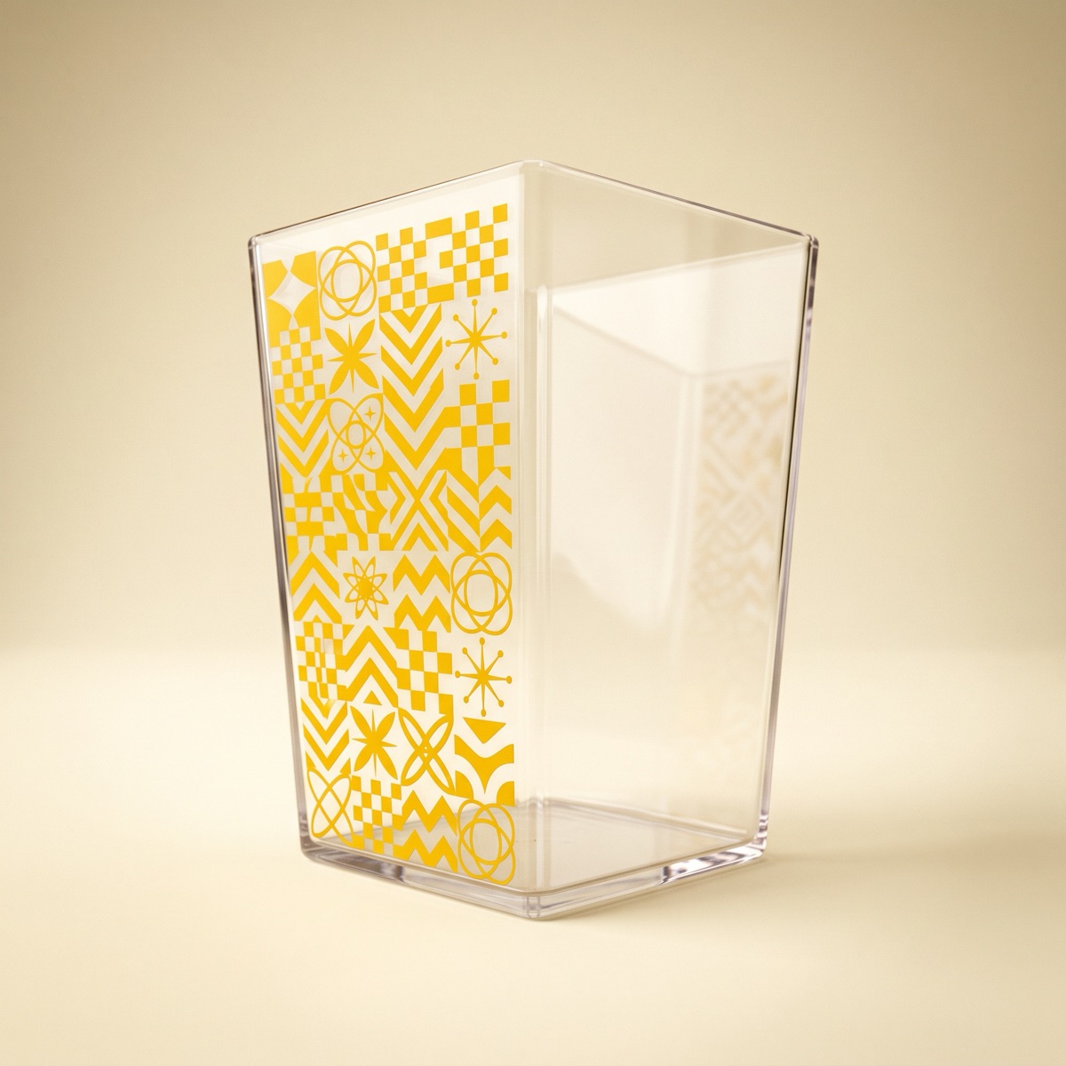 Square Cups — custom printed by Wonderful Choice